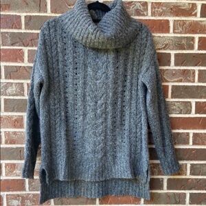 Smartwool Charcoal Cowl Neck Sweater